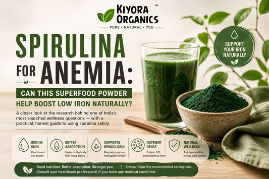 Spirulina for Anemia: Can This Superfood Powder Help Boost Low Iron Naturally?